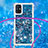 Samsung Galaxy M51用シリコンケース ソフトタッチラバー ブリンブリン カバー 携帯ストラップ S03 サムスン 