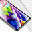 Samsung Galaxy M51用強化ガラス フル液晶保護フィルム サムスン ブラック