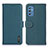 Samsung Galaxy M52 5G用手帳型 レザーケース スタンド カバー B01H サムスン グリーン