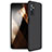 Samsung Galaxy M52 5G用ハードケース プラスチック 質感もマット 前面と背面 360度 フルカバー サムスン ブラック