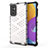 Samsung Galaxy M52 5G用360度 フルカバー ハイブリットバンパーケース クリア透明 プラスチック カバー AM1 サムスン ホワイト