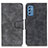 Samsung Galaxy M52 5G用手帳型 レザーケース スタンド カバー M03L サムスン ブラック