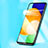 Samsung Galaxy M52 5G用高光沢 液晶保護フィルム フルカバレッジ画面 サムスン クリア