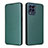 Samsung Galaxy M53 5G用手帳型 レザーケース スタンド カバー L06Z サムスン グリーン