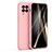 Samsung Galaxy M53 5G用360度 フルカバー極薄ソフトケース シリコンケース 耐衝撃 全面保護 バンパー S03 サムスン ピンク