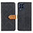 Samsung Galaxy M53 5G用手帳型 レザーケース スタンド カバー K05Z サムスン ブラック