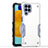Samsung Galaxy M53 5G用ハイブリットバンパーケース プラスチック 兼シリコーン カバー QW1 サムスン ホワイト