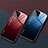 Samsung Galaxy M53 5G用ハイブリットバンパーケース プラスチック 鏡面 虹 グラデーション 勾配色 カバー JD1 サムスン 