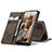Samsung Galaxy M53 5G用手帳型 レザーケース スタンド カバー C01S サムスン 