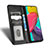 Samsung Galaxy M53 5G用手帳型 レザーケース スタンド カバー C03X サムスン 