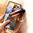 Samsung Galaxy M53 5G用反スパイ 強化ガラス 液晶保護フィルム S01 サムスン クリア