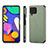 Samsung Galaxy M62 4G用極薄ソフトケース シリコンケース 耐衝撃 全面保護 マグネット式 バンパー S03D サムスン グリーン