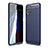 Samsung Galaxy M62 4G用シリコンケース ソフトタッチラバー ライン カバー サムスン ネイビー