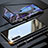 Samsung Galaxy Note 10 5G用ケース 高級感 手触り良い アルミメタル 製の金属製 360度 フルカバーバンパー 鏡面 カバー M02 サムスン ブラック
