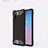 Samsung Galaxy Note 10 5G用ハイブリットバンパーケース プラスチック 兼シリコーン カバー U05 サムスン ブラック