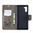 Samsung Galaxy Note 10 5G用手帳型 レザーケース スタンド バタフライ 蝶 カバー B01F サムスン 
