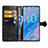 Samsung Galaxy Note 10 5G用手帳型 レザーケース スタンド パターン カバー サムスン 