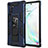 Samsung Galaxy Note 10 5G用ハイブリットバンパーケース スタンド プラスチック 兼シリコーン カバー マグネット式 MQ1 サムスン 