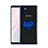 Samsung Galaxy Note 10 5G用極薄ソフトケース シリコンケース 耐衝撃 全面保護 クリア透明 アンド指輪 マグネット式 S01 サムスン 