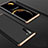 Samsung Galaxy Note 10用ハードケース プラスチック 質感もマット 前面と背面 360度 フルカバー サムスン ゴールド・ブラック