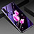 Samsung Galaxy Note 10用ハイブリットバンパーケース プラスチック パターン 鏡面 カバー S02 サムスン ピンク