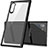 Samsung Galaxy Note 10用ハイブリットバンパーケース クリア透明 プラスチック 鏡面 カバー M03 サムスン 