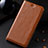 Samsung Galaxy Note 10 Lite用手帳型 レザーケース スタンド カバー サムスン オレンジ