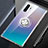 Samsung Galaxy Note 10 Plus 5G用極薄ソフトケース シリコンケース 耐衝撃 全面保護 クリア透明 アンド指輪 マグネット式 C01 サムスン クリア