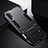Samsung Galaxy Note 10 Plus 5G用ハイブリットバンパーケース スタンド プラスチック 兼シリコーン カバー R02 サムスン ブラック