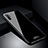 Samsung Galaxy Note 10 Plus 5G用ハイブリットバンパーケース プラスチック 鏡面 カバー T01 サムスン ブラック