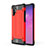 Samsung Galaxy Note 10 Plus 5G用ハイブリットバンパーケース プラスチック 兼シリコーン カバー WL1 サムスン レッド