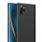 Samsung Galaxy Note 10 Plus 5G用極薄ケース クリア透明 プラスチック 質感もマットU01 サムスン ブラック