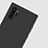 Samsung Galaxy Note 10 Plus 5G用炭素繊維ケース ソフトタッチラバー ツイル カバー サムスン ブラック