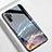Samsung Galaxy Note 10 Plus 5G用ハイブリットバンパーケース プラスチック 星空 鏡面 カバー サムスン マルチカラー