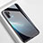 Samsung Galaxy Note 10 Plus 5G用ハイブリットバンパーケース プラスチック 星空 鏡面 カバー サムスン ブラック