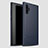 Samsung Galaxy Note 10 Plus 5G用シリコンケース ソフトタッチラバー ツイル カバー S01 サムスン ネイビー
