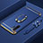 Samsung Galaxy Note 10 Plus 5G用ケース 高級感 手触り良い メタル兼プラスチック バンパー アンド指輪 T01 サムスン 
