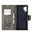 Samsung Galaxy Note 10 Plus 5G用手帳型 レザーケース スタンド バタフライ 蝶 カバー B01F サムスン 
