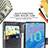 Samsung Galaxy Note 10 Plus 5G用手帳型 レザーケース スタンド バタフライ 蝶 カバー サムスン 
