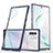 Samsung Galaxy Note 10 Plus 5G用ハイブリットバンパーケース クリア透明 プラスチック 鏡面 カバー MQ1 サムスン 