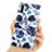 Samsung Galaxy Note 10 Plus 5G用シリコンケース ソフトタッチラバー 花 カバー S03 サムスン 