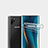 Samsung Galaxy Note 10 Plus 5G用強化ガラス フル液晶保護フィルム F07 サムスン ブラック