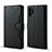 Samsung Galaxy Note 10 Plus用手帳型 レザーケース スタンド カバー T02 サムスン ブラック
