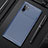 Samsung Galaxy Note 10 Plus用シリコンケース ソフトタッチラバー ツイル カバー Y01 サムスン ネイビー
