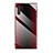 Samsung Galaxy Note 10 Plus用ハイブリットバンパーケース プラスチック 鏡面 カバー T02 サムスン レッド