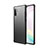 Samsung Galaxy Note 10 Plus用ハイブリットバンパーケース プラスチック 兼シリコーン カバー U01 サムスン ブラック