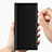 Samsung Galaxy Note 10 Plus用ハイブリットバンパーケース クリア透明 プラスチック 鏡面 カバー H01 サムスン 