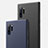 Samsung Galaxy Note 10 Plus用極薄ケース クリア透明 プラスチック 質感もマットU01 サムスン 