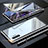 Samsung Galaxy Note 10 Plus用ケース 高級感 手触り良い アルミメタル 製の金属製 360度 フルカバーバンパー 鏡面 カバー M01 サムスン 