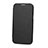 Samsung Galaxy Note 2 N7100 N7105用手帳型 レザーケース スタンド L01 サムスン ブラック